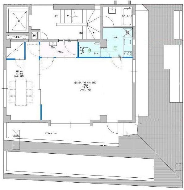 麹町フラッツ5F 間取り図