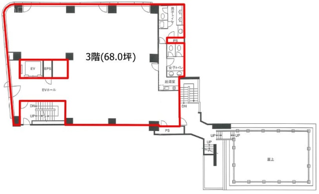 青山246ビル3F 間取り図