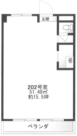 A&Dハウス202 間取り図