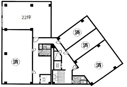 平田ビル503 間取り図