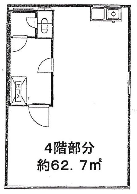 第3加藤ビル4F 間取り図