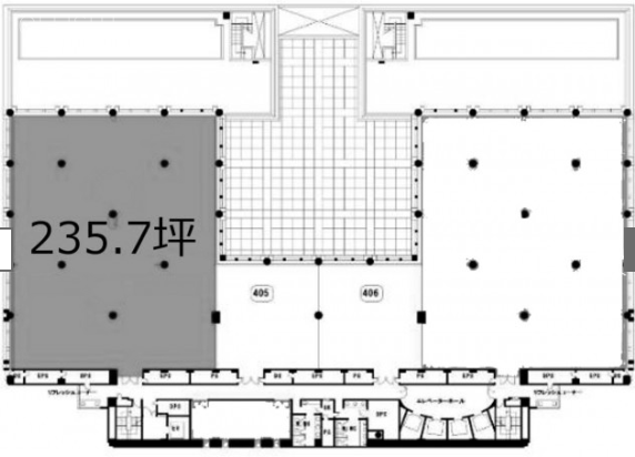 アイケイビル4F 間取り図