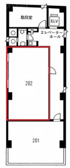秋葉原KMDビル202 間取り図