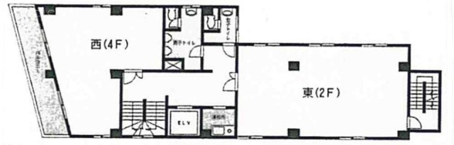 第2開新社ビル西 間取り図