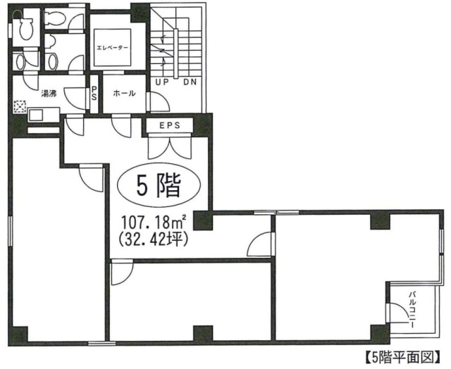 馬喰町TYビル5F 間取り図