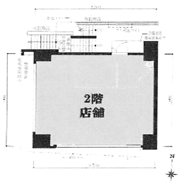 イニシア三鷹下連雀ビル2F 間取り図