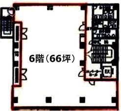 Jプロ千住ビル6F 間取り図