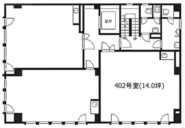 ヤマトビル405 間取り図