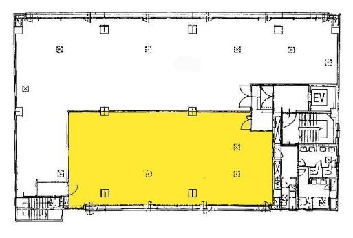 第二高取ビル302 間取り図
