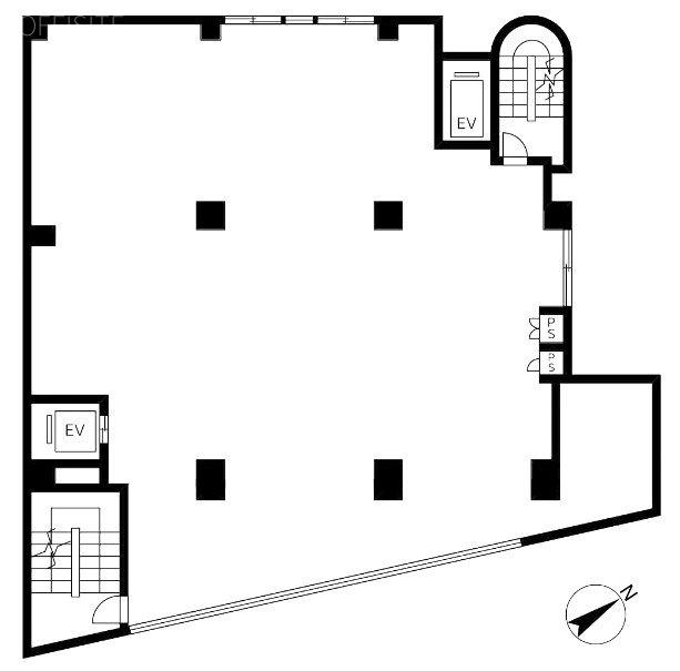 プライムネクサス立会川2F 間取り図