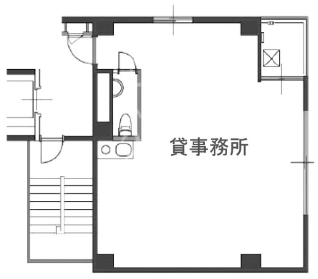 ACN東銀座ビル3F 間取り図