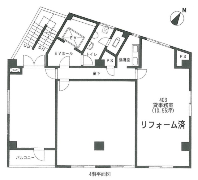 ウインド西神田ビル403 間取り図