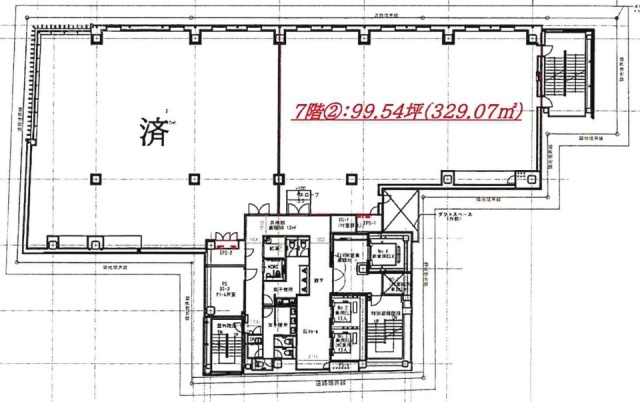 プライム銀座柳通りビル2 間取り図