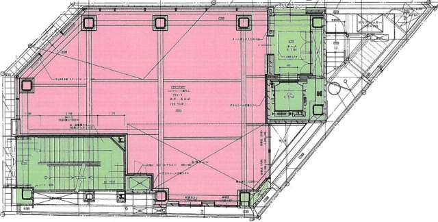 ORLX恵比寿西ビルビル1F 間取り図