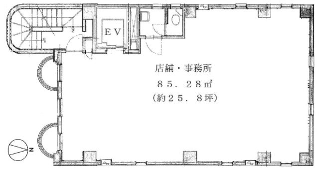 ジャヌービル2F 間取り図