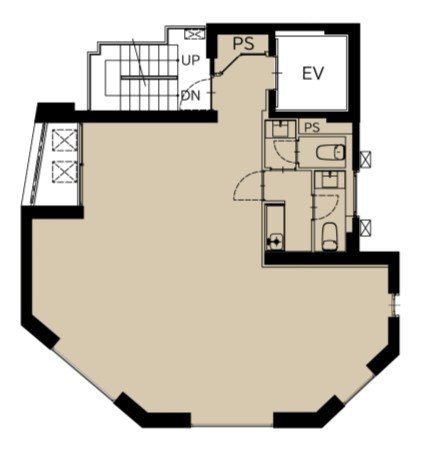 TWG新橋Ⅱ8F 間取り図