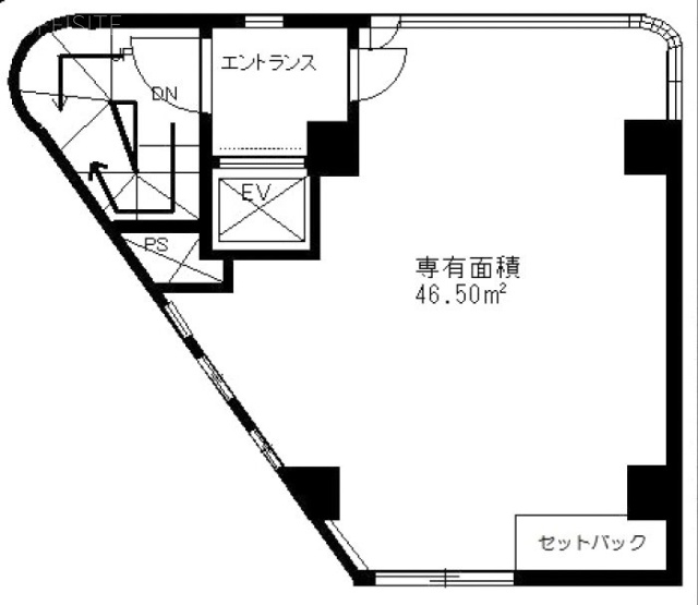 WESTビル3F 間取り図