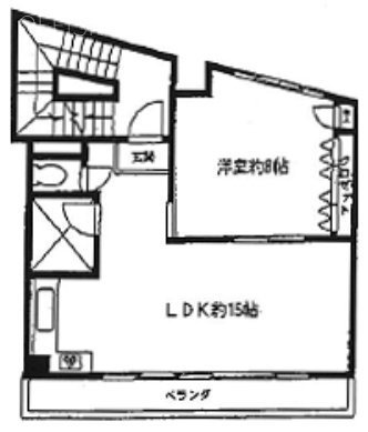 第二夢工房ビル4F 間取り図