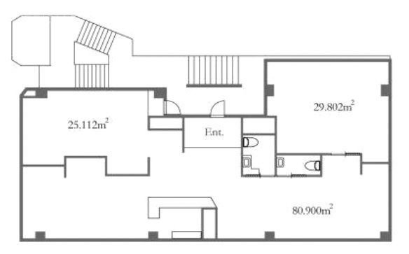 ニュー東和ビル6F 間取り図