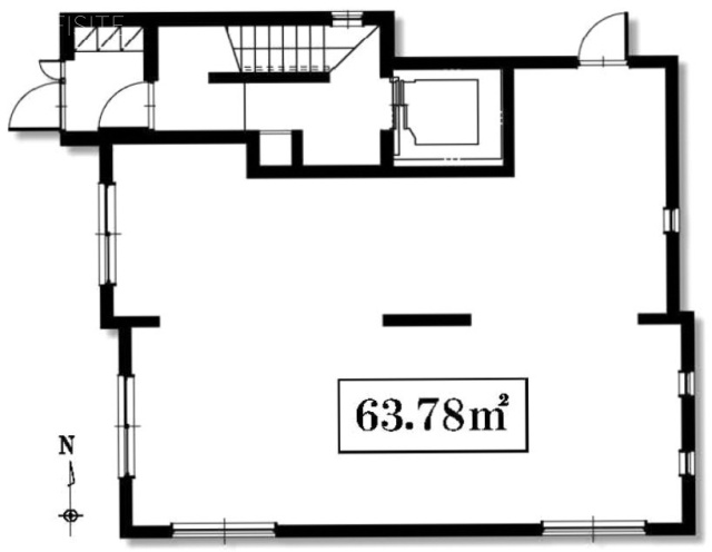 シャッツクヴェレビル1F 間取り図