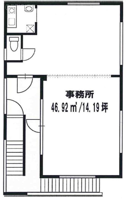 Asam’sビル2F 間取り図