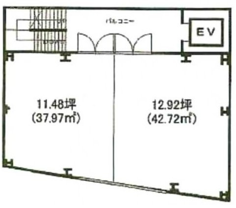 OZ原宿ビルA 間取り図