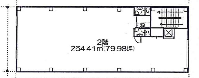 黒澤ビル2F 間取り図