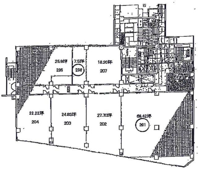 三栄ビル201 間取り図