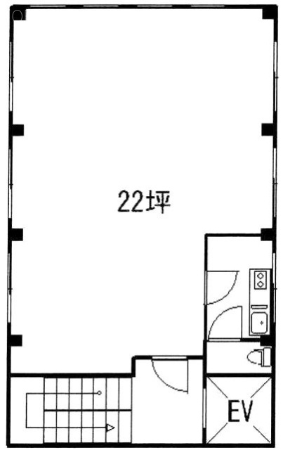 大井ビル2F 間取り図