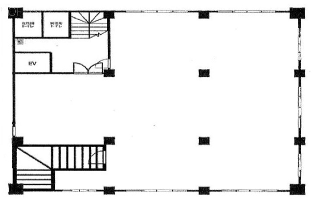 青ビル2F 間取り図