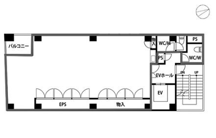 タチバナ日比谷ビル5F 間取り図