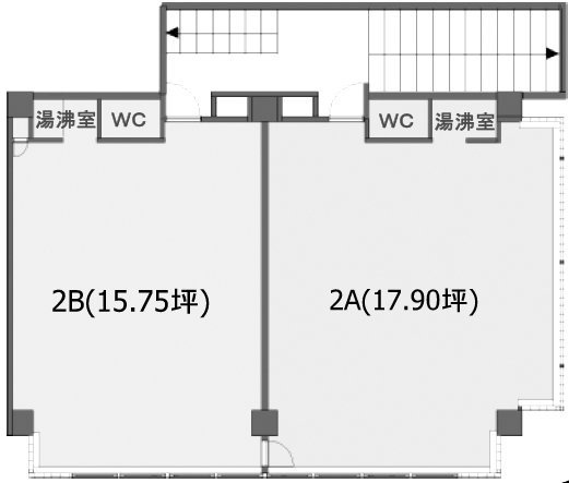 荒井ビルA 間取り図