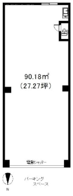 BELEZA学芸大1F 間取り図