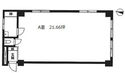 市ヶ谷ホワイトレジデンス9A 間取り図