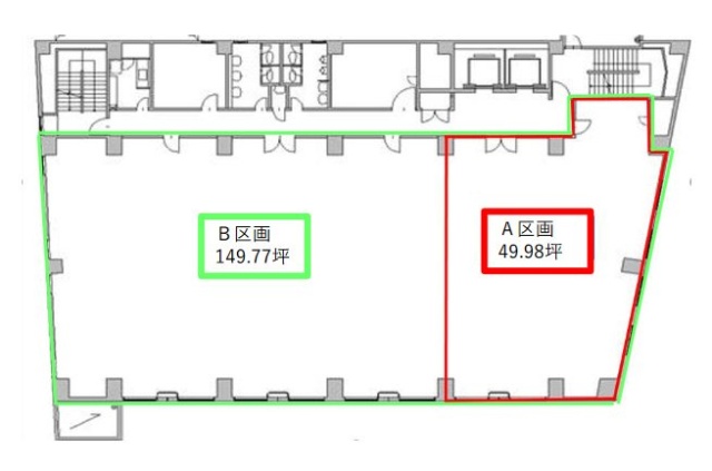 三井住友銀行都立大学駅前ビルA 間取り図