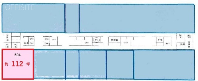 ヒューリック葛西臨海ビル504 間取り図