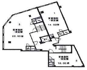 第三太陽ビル501 間取り図