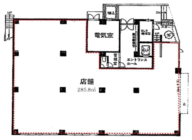 メナー代田ビル1F 間取り図
