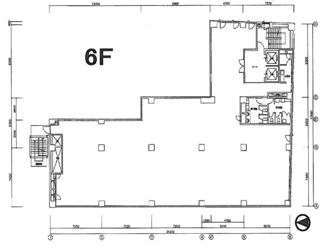 いちご三田ビル6F 間取り図