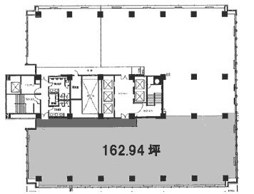 渋谷地下鉄ビル5F 間取り図