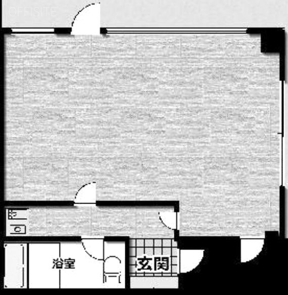 グランメール上原1F 間取り図