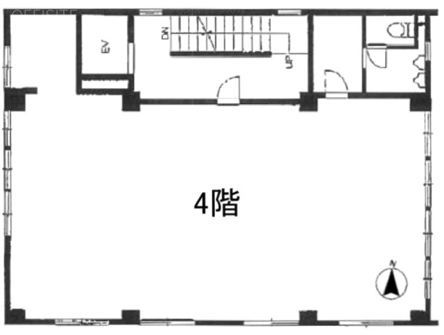 青木ビル4F 間取り図