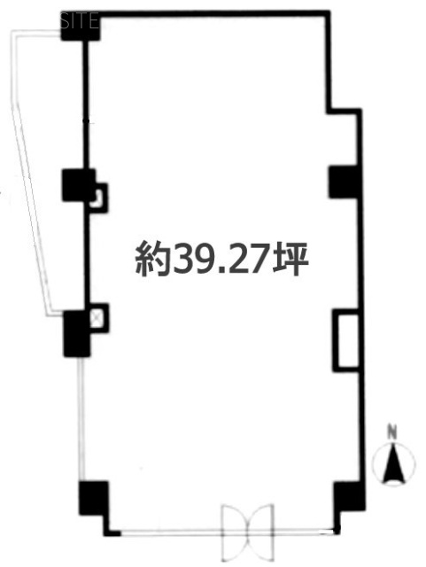 シティポート亀戸ビル1F 間取り図