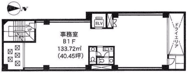 鎌倉橋ビルディングB1F 間取り図