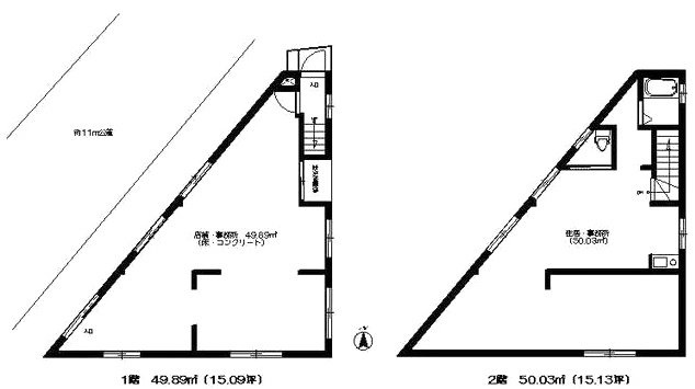 プロヴァンスH・N審美館1F～2F 間取り図
