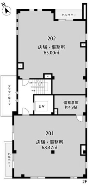 CRESTA青山202 間取り図