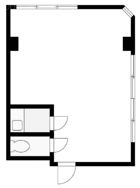 日本橋さくらビル3F 間取り図