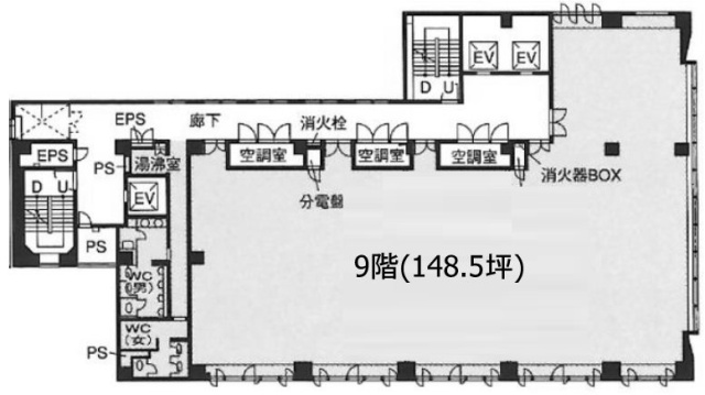 立花亀戸ビルA棟 間取り図