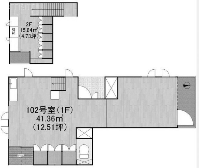 野尻マンション102 間取り図