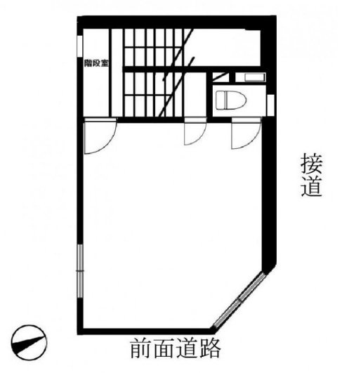 銀座M'Sビル3F 間取り図